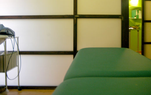 Imagen de cabina de masajes